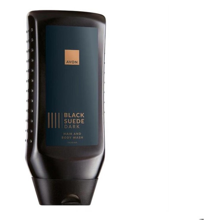 Gel de dus 2 in 1 pentru par si corp, Black Suede Dark, AVON, 250 ml