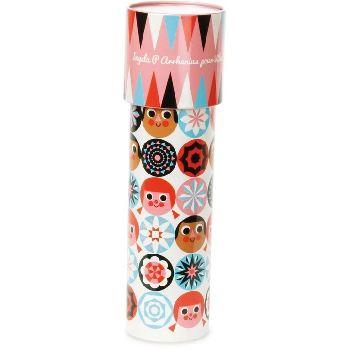 Caleidoscop metalic, Vilac, roz, educativ