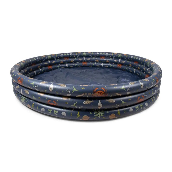 150 cm-es Filibabba gyermekmedence, minimalista dizájn, óceán modell, többszínű