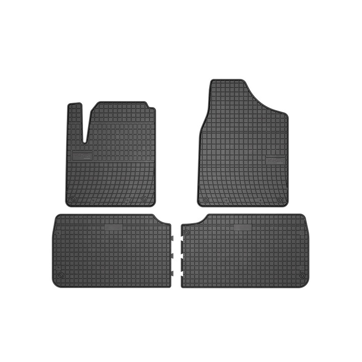 Стелки, 4 гумени, Seat Alhambra I, 5 места, 1995-2010, DAsiNU