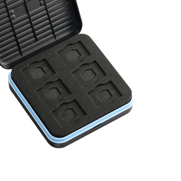 Orico PSCD 6 védőtok, rekeszek: 12x SD kártya / 12x MicroSD kártya, fekete