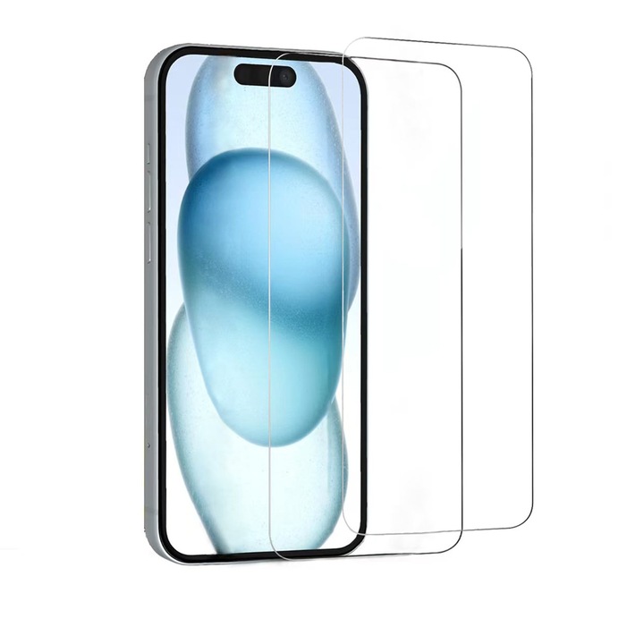 Комплект от 2 протектора за екран за iPhone 16, LIXR-03EN, 1.9H+, 2.4K яснота
