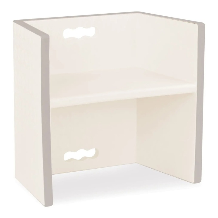 Fotoliu copii 3 in 1, B.Toys, crem