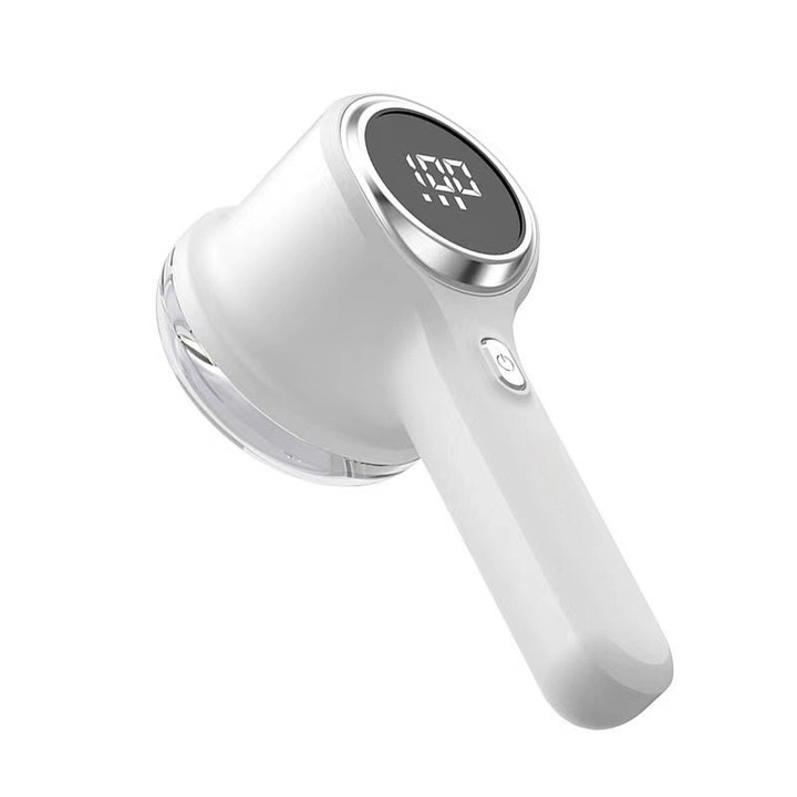 Пилинг за дрехи, LED, Бързо зареждане, 5 режима, Бял