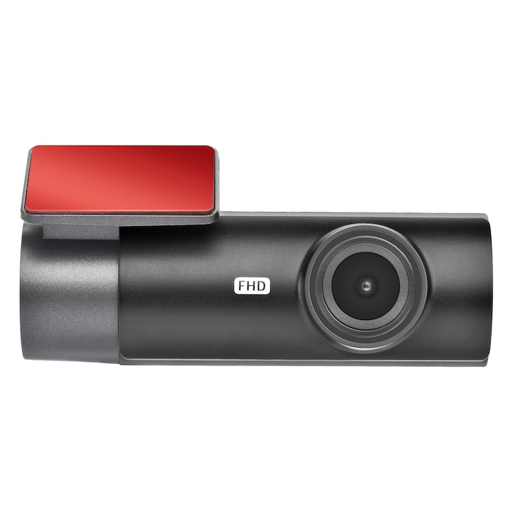 Видеорегистратор, DVR камера за кола, WIFI, 1080P, TF карта, автоматичен цикличен запис, 24-часово наблюдение на паркинга, изтегляне на видео на мобилен телефон, черен