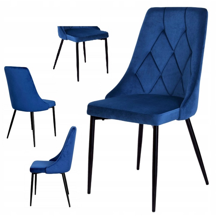 Set Scaun Tapitat, Ekspand, Lr-08, Catifea De Inalta Calitate, Picioare Metalice Vopsite Electrostatic, Scaun Pentru Montaj Diy, Ergonomic, 88 Cm X 42 Cm X 43 Cm X 45 Cm X 47 Cm X 45 Cm X 54 Cm, Multicolor, 1