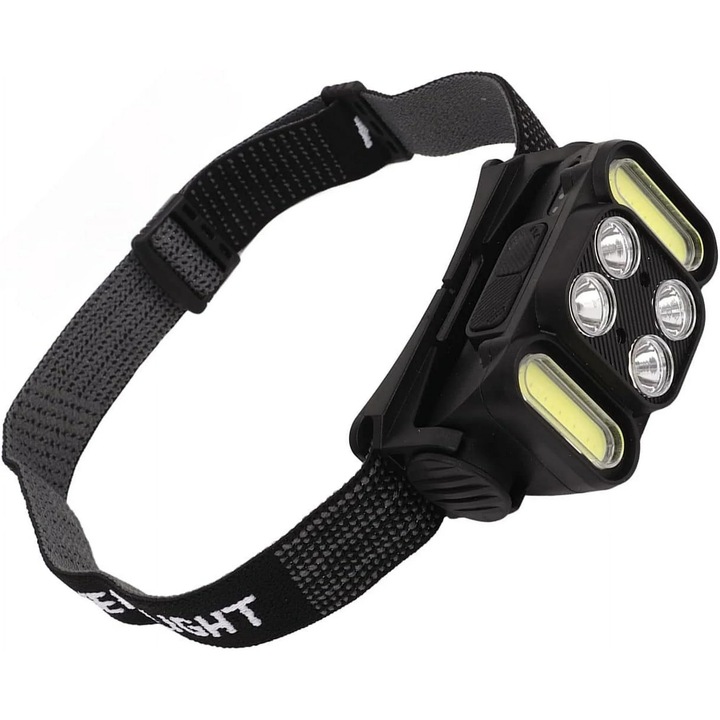 Фенери K362, COB осветление, 2 режима, IPX4 водоустойчиви, 1200mAh, 120° регулируеми