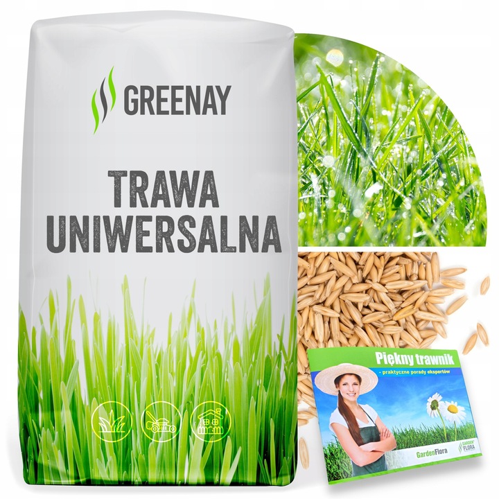 Fűmag, Greenay, Univerzális, 15kg, 750nm