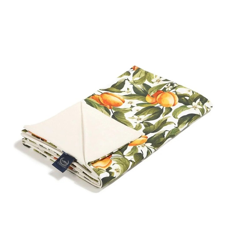 Бебешко одеяло La Millou, Тоскана, памук/кадифе