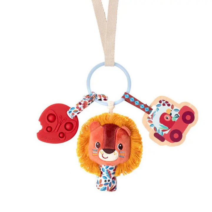 Breloc interactiv 3in1, Lilliputiens, multicolor