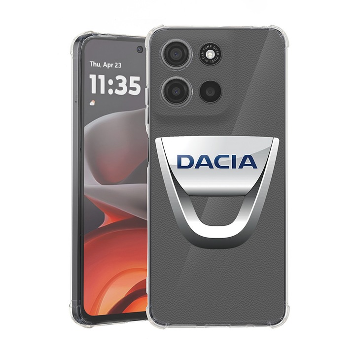 BestCase® Husa Anti Shock pentru Motorola Moto G86 cu Design Dacia, 2052061 AS 1748