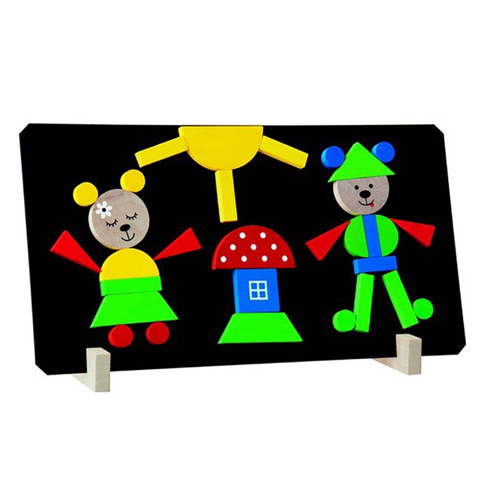 Mágneses puzzle mackók MINDIG