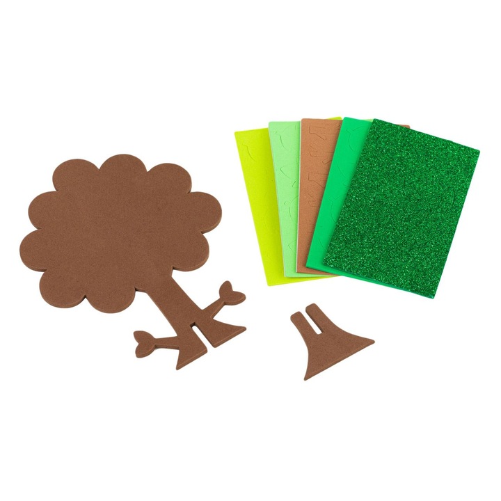 Set Creatie din Spuma Copac 17cm