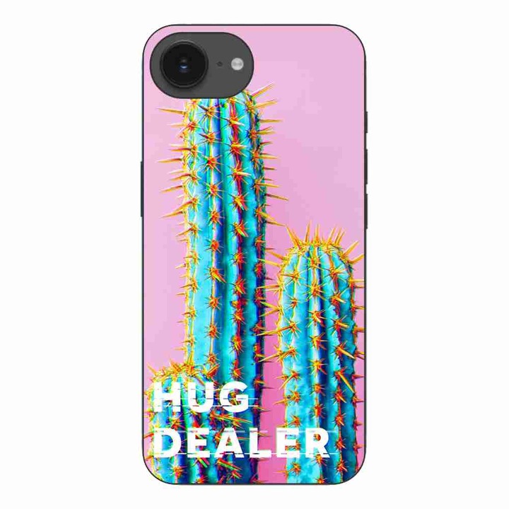 Husa compatibila cu Apple iPhone 16e Silicon Gel Tpu Model Mesaj Hug Dealer