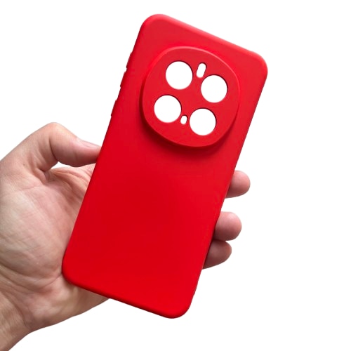 Husa Soft Catifea compatibila cu Honor Magic 7 Pro, Rosu