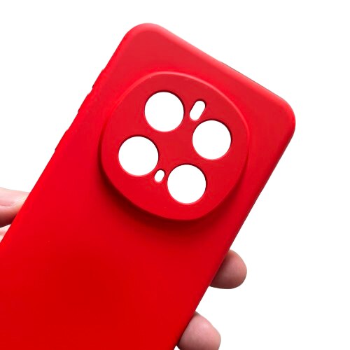 Husa Soft Catifea compatibila cu Honor Magic 7 Pro, Rosu