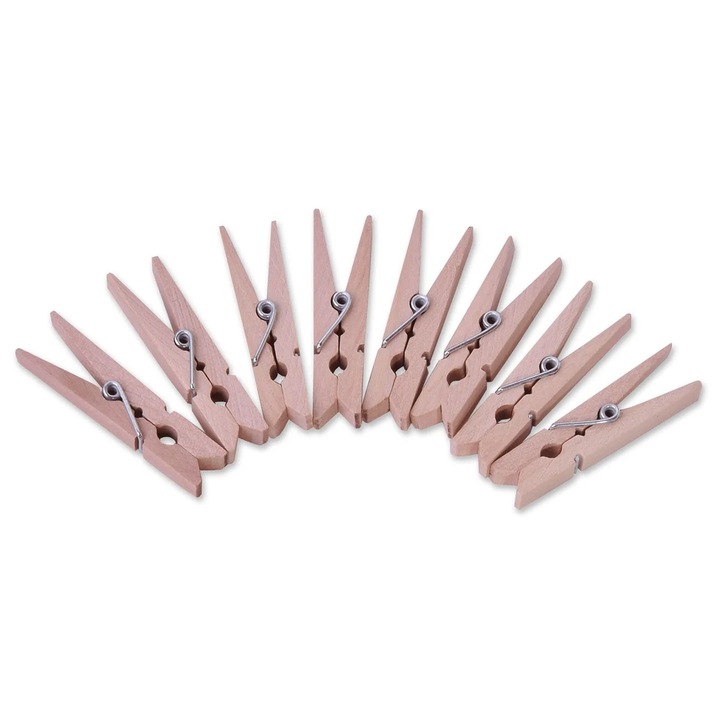 Clestisori din Lemn pentru Creatii 4.5cm - 10buc