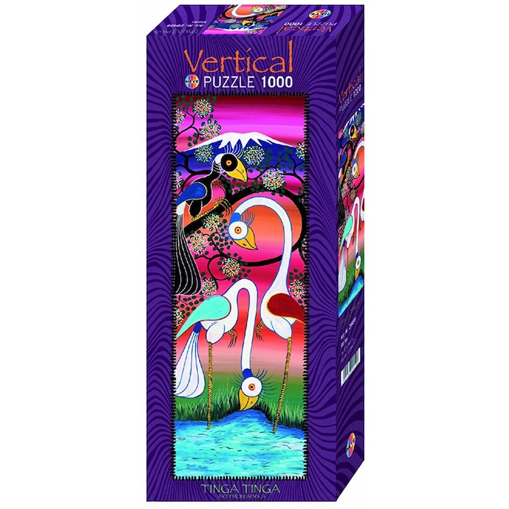 Пъзел Heye от 1000 части - Щъркели, Тинга Тинга