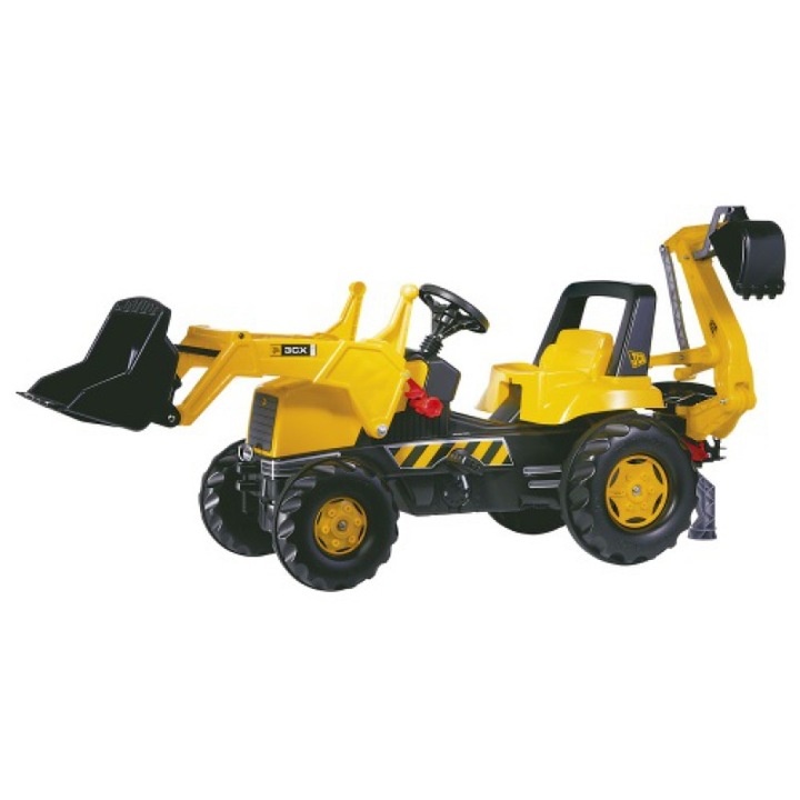 Rolly Junior JCB pedálos markolós traktor exkavátorral