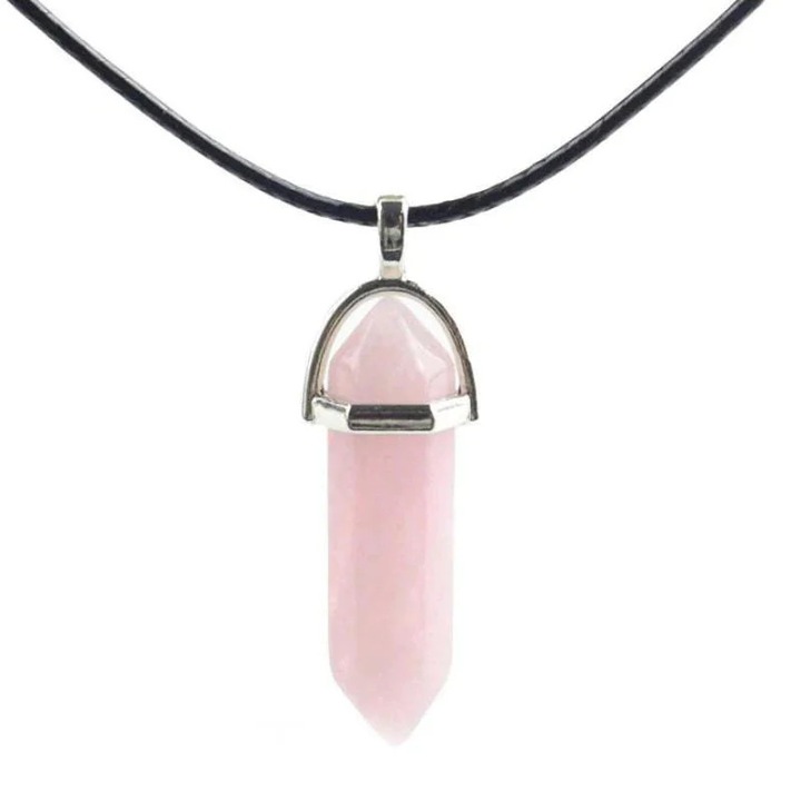 Colier pandantivwq, Roz mat, 3.2 cm