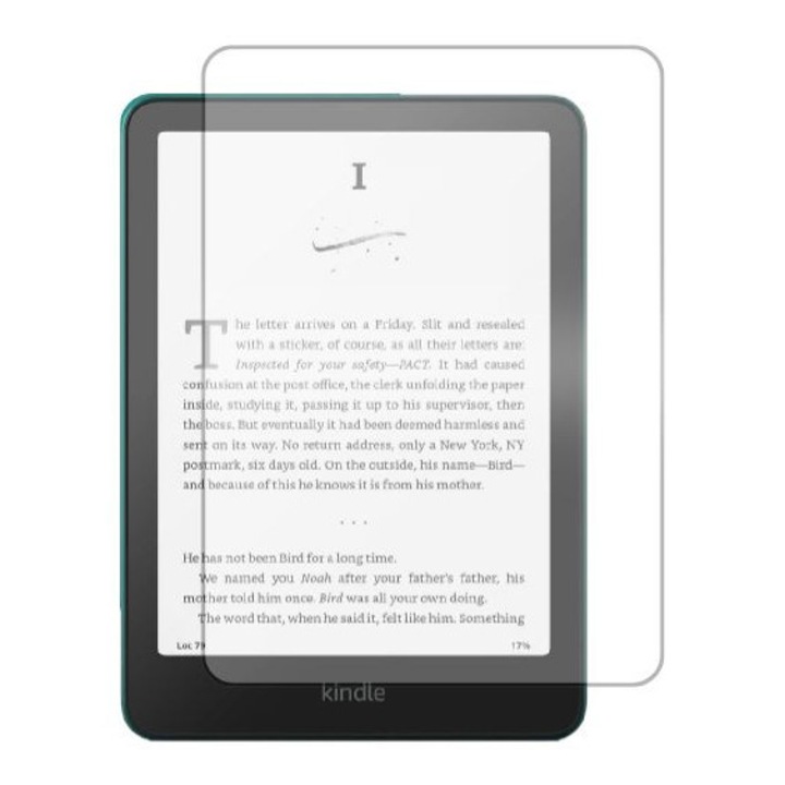 Folie protectie, silicon hidrogel, pentru Kindle PaperWhite 2024, ecran 7 inch, regenerabila