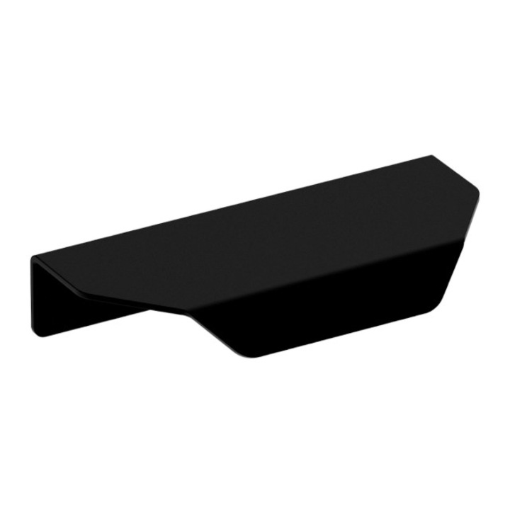 Maner US35, negru super mat, lungime 72mm