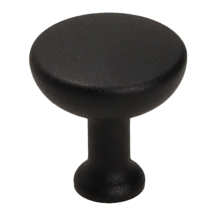 Maner decorativ GAMET GU11, negru, stil retro, 10x10cm