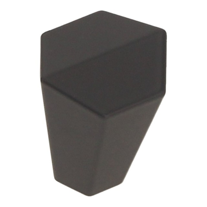 Bútorgomb, GAMET, GN56, Puha tapintású, fekete