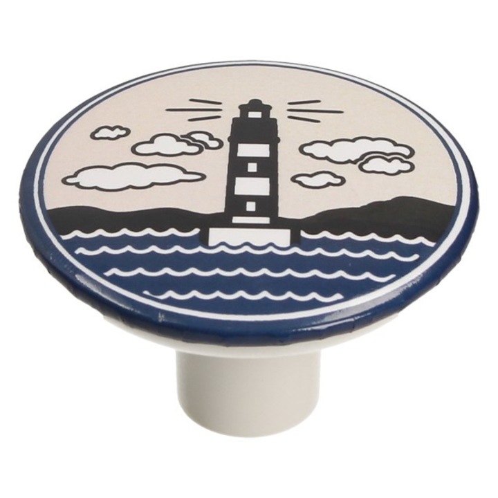 Bútorgomb, GAMET, GX01, világítótorony modell, többszínű