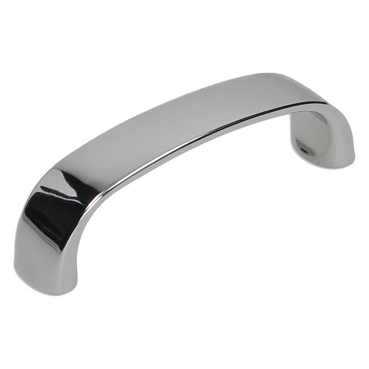 Bútor fogantyú, GAMET, ezüst, 64mm