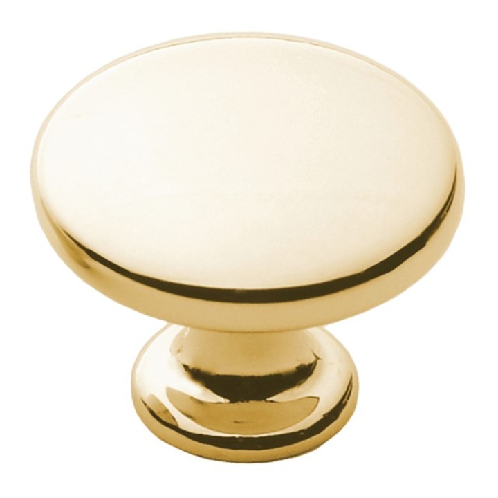 Bútorgomb, GAMET, GG17, fényes arany