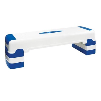 Stepper aerobic HMS AS005, ajustabil in 3 trepte, 900 x 320 mm, greutate maxima utilizator 250kg, alb/albastru Stepper aerobic HMS AS005, ajustabil in 3 trepte, 900 x 320 mm, greutate maxima utilizator 250kg, alb/albastru