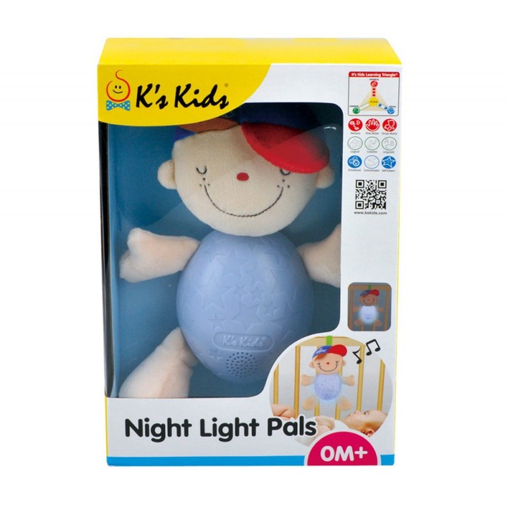 Интерактивна играчка Ks Kids Wayne Luminous Musical Snooze