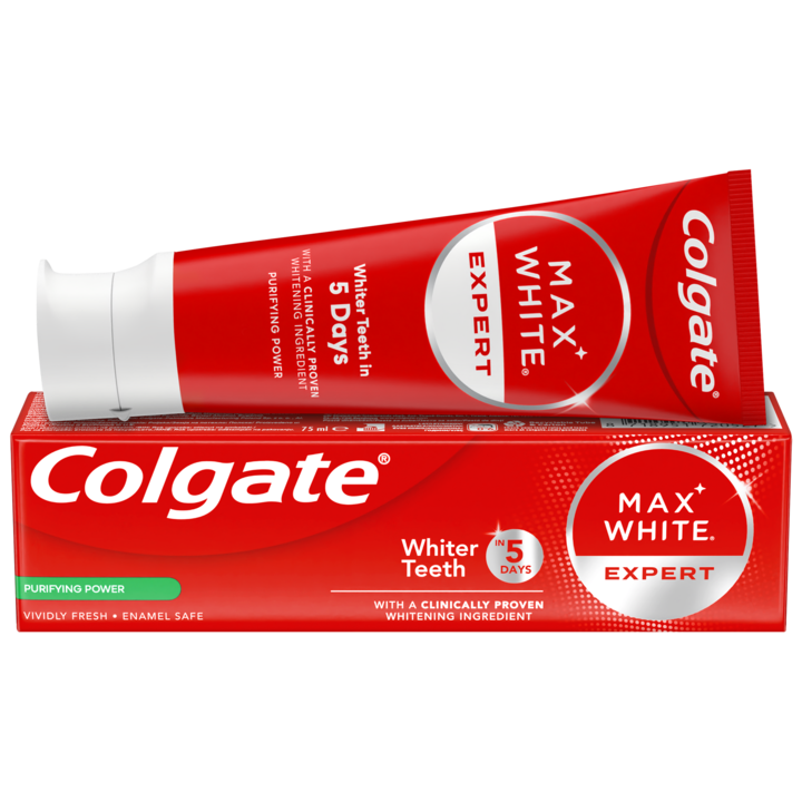 Паста за зъби Colgate Max White Expert Purifying Power, 75 мл