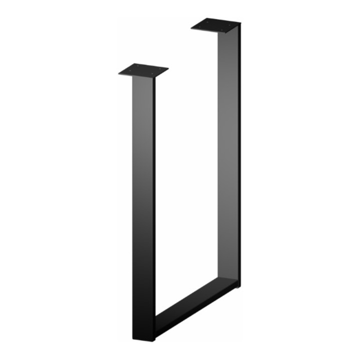 Picior SR47, GAMET structura neagra, 550x720mm