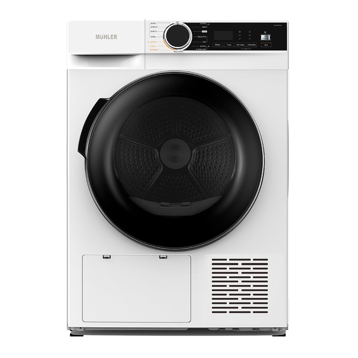 Сушилня Muhler HPD815MWA, Термопомпа, 5 години