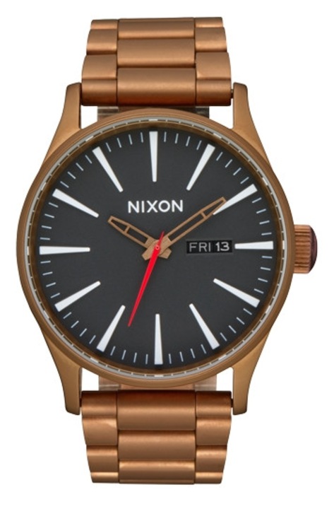 Ceas barbatesc Nixon A356-5145, mecanism quartz, inox