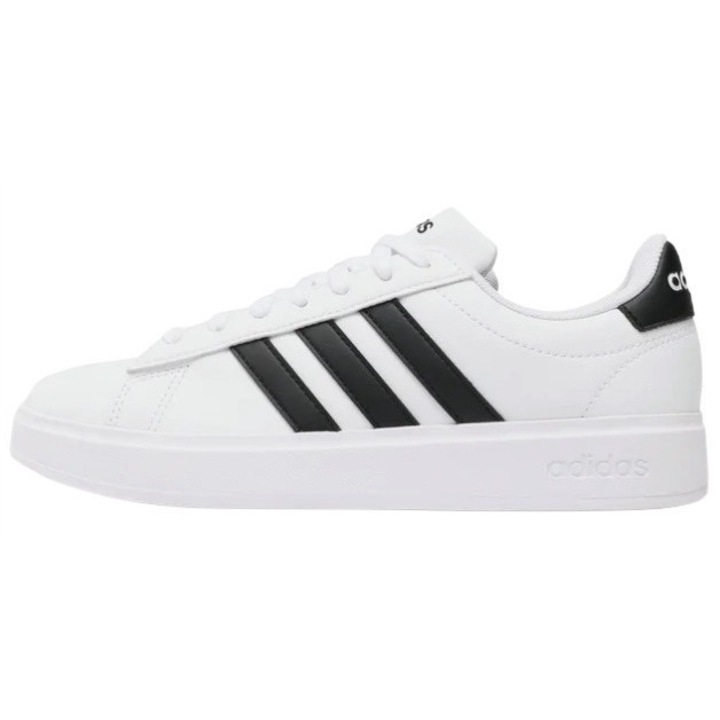 Pantofi barbati Adidas, Piele ecologica, Alb, 44 EU