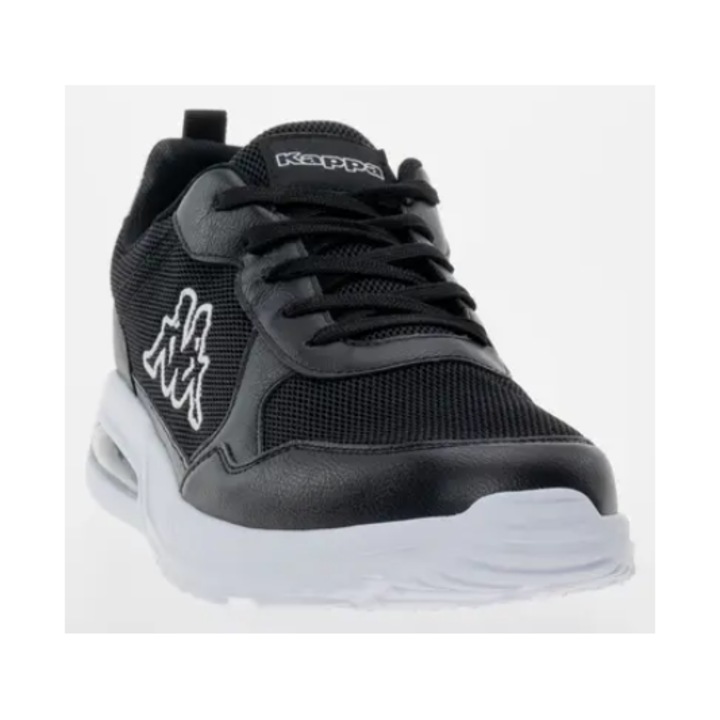 Kappa unisex cipő, szintetikus anyagból, Fekete, 38
