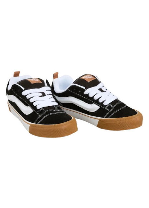 Vans Unisex Cipő, Valódi Bőr, Fekete, 43 EU