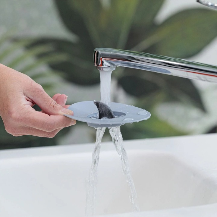 Sita Sifon de Silicon Gri 11cm