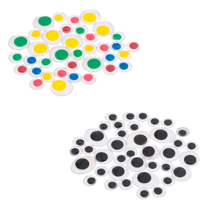 Set Ochisori Creativi de Diferite Culori - 70buc