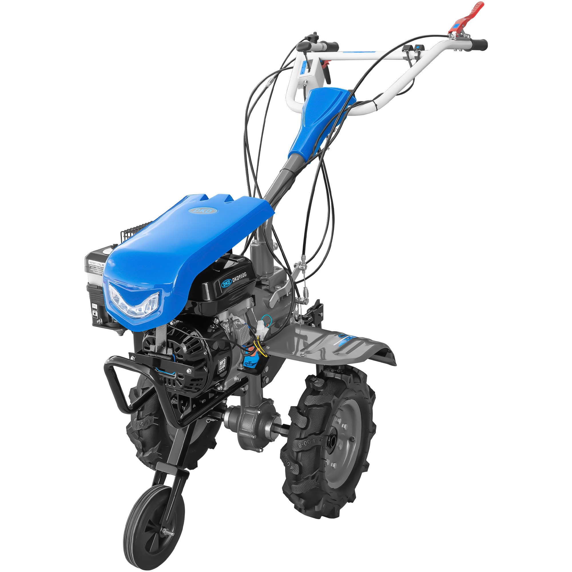 Motocultor DKD 950 G, motor 7 CP, benzina, 2+1 viteze, latime