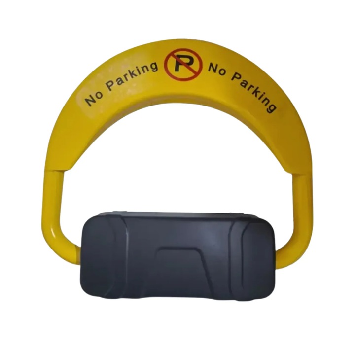 Blocator Parcare Macvi® cu Telecomanda, Actionare Electrica, Functionare pe baterii, protectie Acces Auto, Design Rezistent