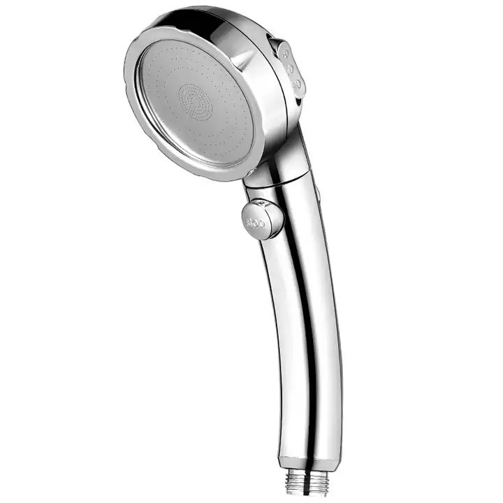 Para de dus, 3 moduri, economisire apa, argintiu, ABS