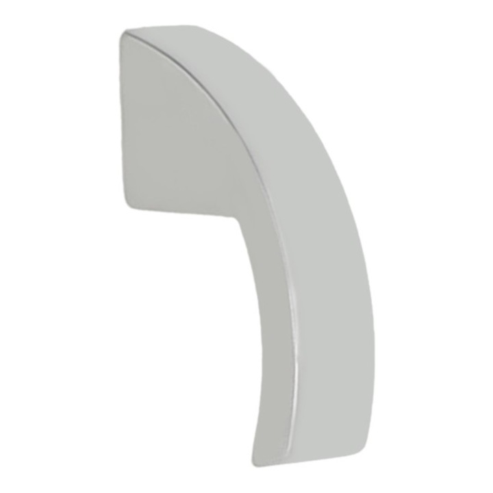 GG21 gomb, szatén króm GAMET