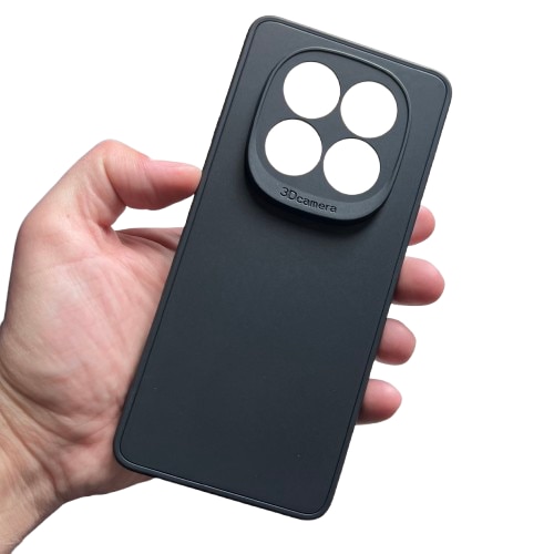 Husa Soft Tpu compatibila cu Xiaomi Redmi Note 14 Pro 5G, Negru mat