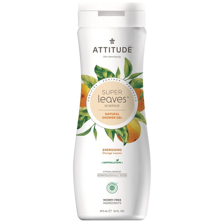 Természetes méregtelenítő szappan, Attitude, 473 ml