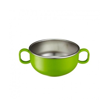 Bol de invatare - Din Din Smart Starter Bowl - Innobaby - Green Bol de invatare - Din Din Smart Starter Bowl - Innobaby - Green