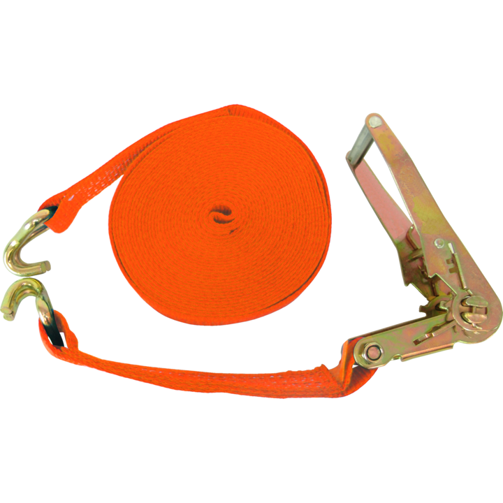 Chinga cu clichet Evotools, latime 50 mm, lungime 12 m